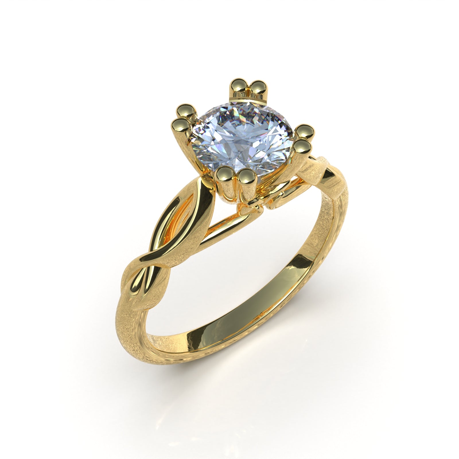 Anillo de Compromiso Vínculo - Plata 950 | Luya Joyería