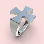 Cargue la imagen en el visor de la galería, Anillo Cross Patty