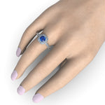 Cargue la imagen en el visor de la galería, Anillo Square cut