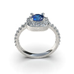 Cargue la imagen en el visor de la galería, Anillo Square cut