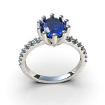 Cargue la imagen en el visor de la galería, Anillo Oval 10C