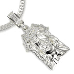 Cargue la imagen en el visor de la galería, Collar de Cristo con corte circular