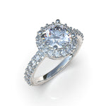 Cargue la imagen en el visor de la galería, Anillo Halo White