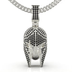 Cargue la imagen en el visor de la galería, Dije Espartano con corte circular