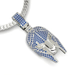 Cargue la imagen en el visor de la galería, Dije Espartano con corte circular