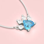 Cargue la imagen en el visor de la galería, Collar Huella con corte corazon