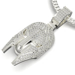 Cargue la imagen en el visor de la galería, Dije Espartano con corte circular