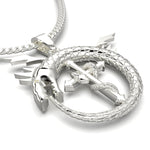 Cargue la imagen en el visor de la galería, Collar de dragón y serpiente