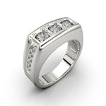 Cargue la imagen en el visor de la galería, Anillo 3S con corte circular