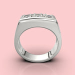 Cargue la imagen en el visor de la galería, Anillo 3S con corte circular