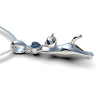 Cargue la imagen en el visor de la galería, Collar de gato con corte corazón