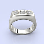 Cargue la imagen en el visor de la galería, Anillo 3C con corte circular