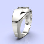 Cargue la imagen en el visor de la galería, Anillo Circle con corte circular