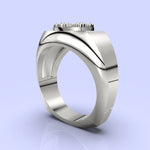 Cargue la imagen en el visor de la galería, Anillo Circle con corte circular