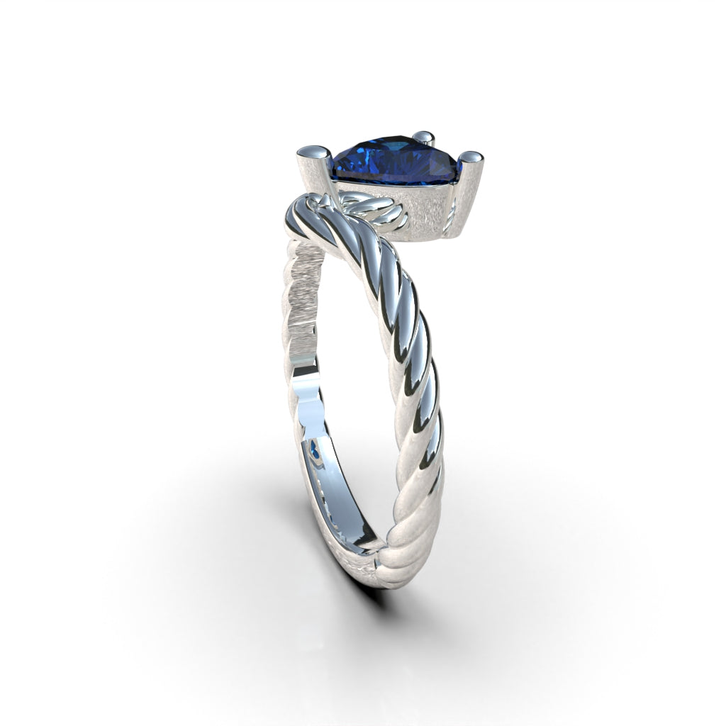 Heart Rope Ring