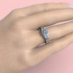 Cargue la imagen en el visor de la galería, Anillo Fl con corte circular