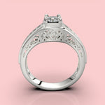 Cargue la imagen en el visor de la galería, Anillo Fl con corte circular