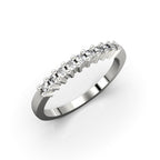 Baby half-hoop ring - 950 Silver | Luya Jewelry