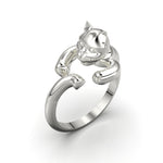 Cargue la imagen en el visor de la galería, Anillo de gato