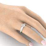 Cargue la imagen en el visor de la galería, Anillo con corte circular