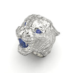 Cargue la imagen en el visor de la galería, Anillo de pantera con corte circular