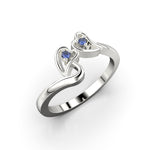 Cargue la imagen en el visor de la galería, Anillo 2Corazones