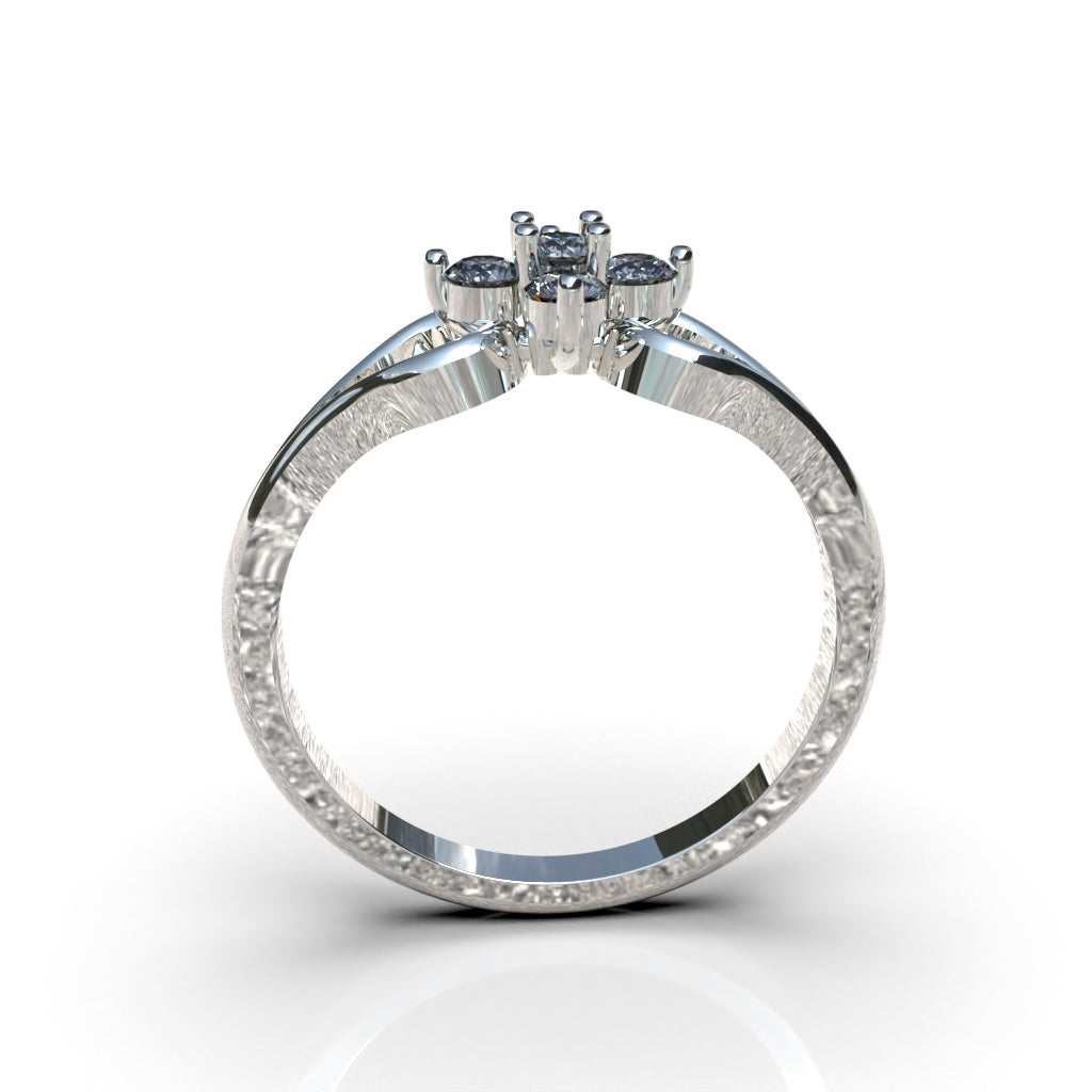 Ring 5C - 950 Silver | Luya Jewelry