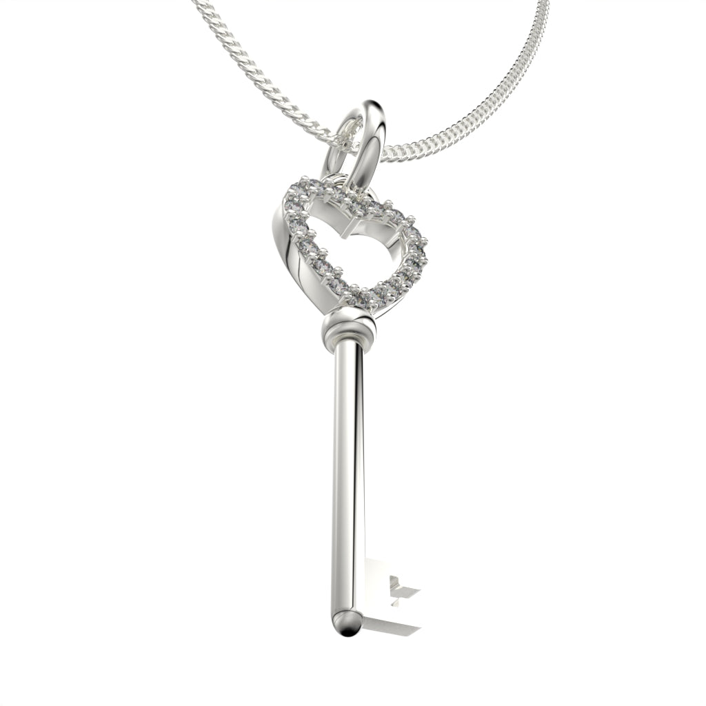 Key collar with circular cut