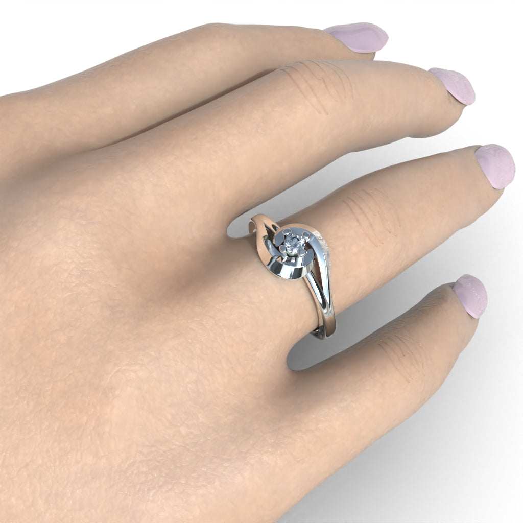 Ring C - 950 Silver | Luya Jewelry