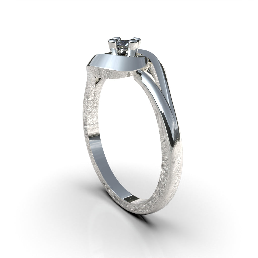 Ring C - 950 Silver | Luya Jewelry