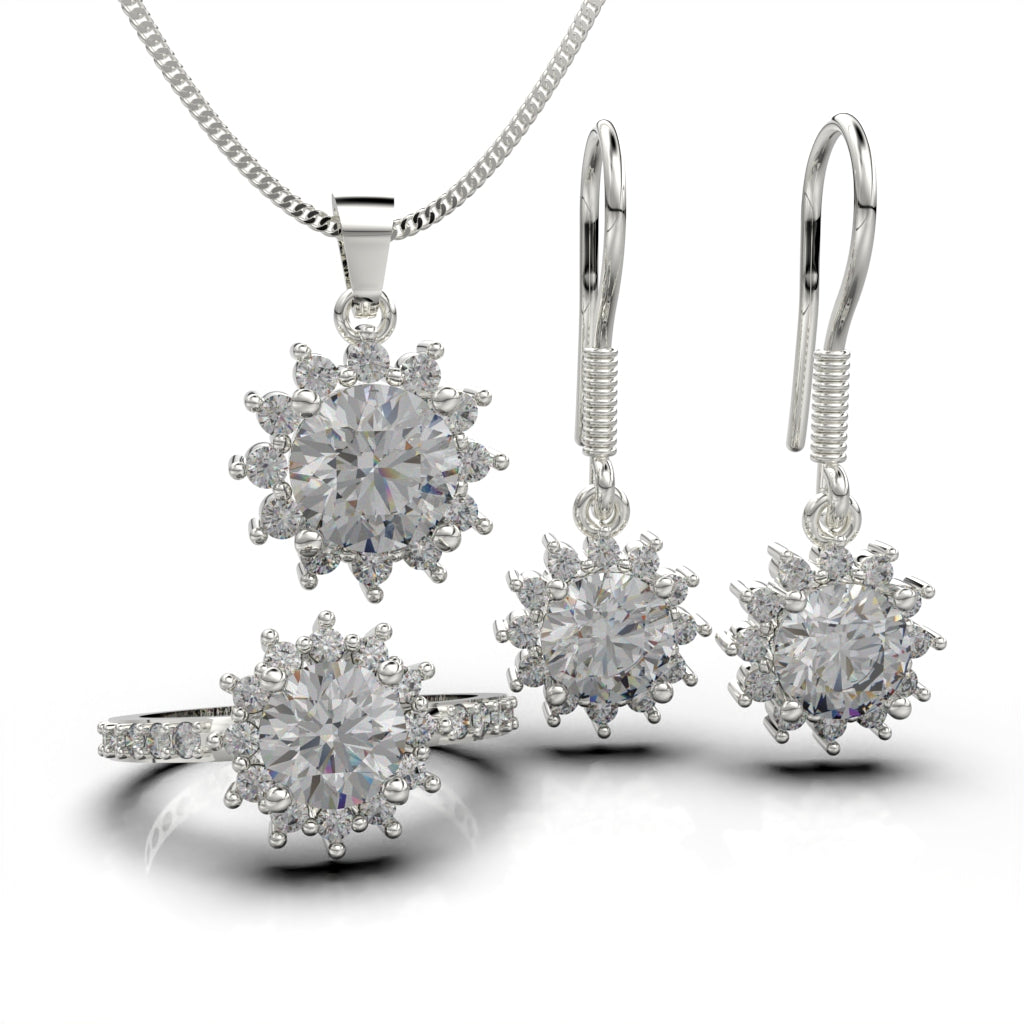 Set de joyas en plata 950 – Colección Luz
