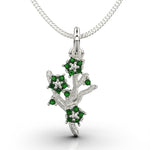 Cargue la imagen en el visor de la galería, Collar rama con corte circular