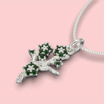 Cargue la imagen en el visor de la galería, Collar rama con corte circular