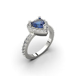 Cargue la imagen en el visor de la galería, Anillo Corazón