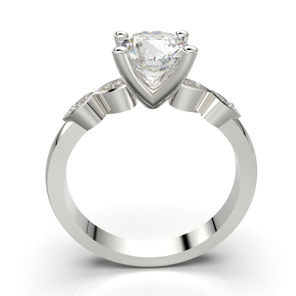 Drop ring with circular cut