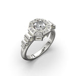 Cargue la imagen en el visor de la galería, Anillo Octagono C