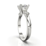 Cargue la imagen en el visor de la galería, Anillo gotas con corte circular