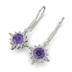 Cargue la imagen en el visor de la galería, Aretes copo de nieve