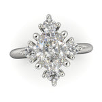 Cargue la imagen en el visor de la galería, Anillo piedra oval