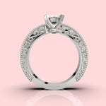 Cargue la imagen en el visor de la galería, Anillo Li con corte circular