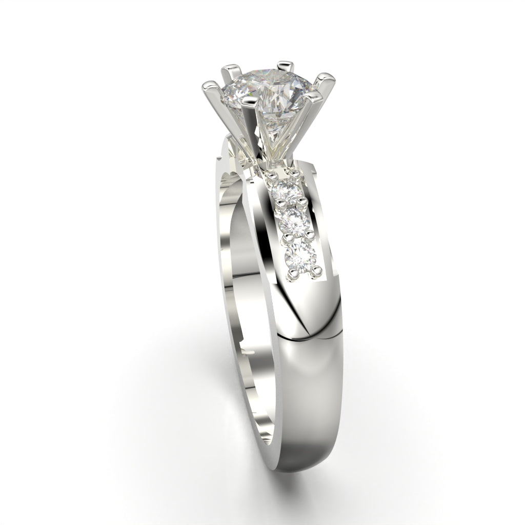 Anillo de Compromiso Venus - Plata 950 | Luya Joyería