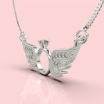 Cargue la imagen en el visor de la galería, Collar Alas de Angel