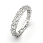 Cargue la imagen en el visor de la galería, Anillo solitario con corte circular