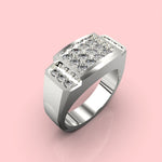 Cargue la imagen en el visor de la galería, Anillo 18C con corte circular