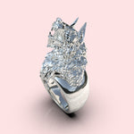 Cargue la imagen en el visor de la galería, Anillo de lobo