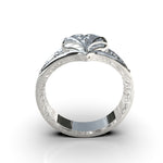 Cargue la imagen en el visor de la galería, Anillo Heart Flower