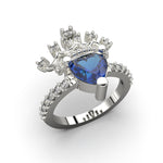 Cargue la imagen en el visor de la galería, Anillo de Corona Real