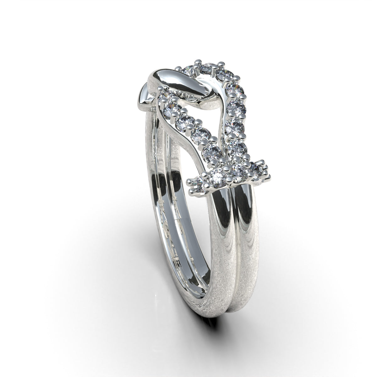 Anillo infinitamente - Plata 950