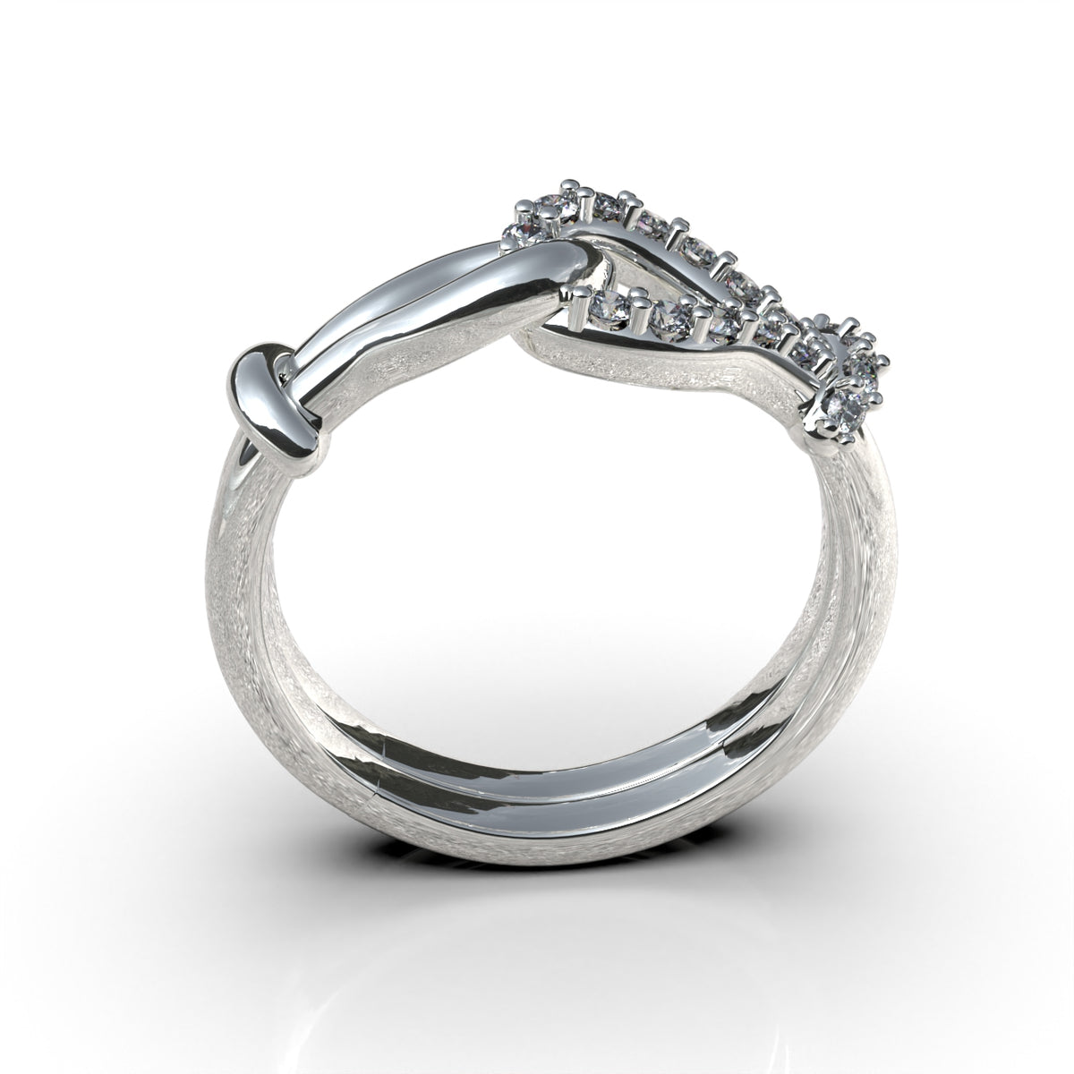 Anillo infinitamente - Plata 950