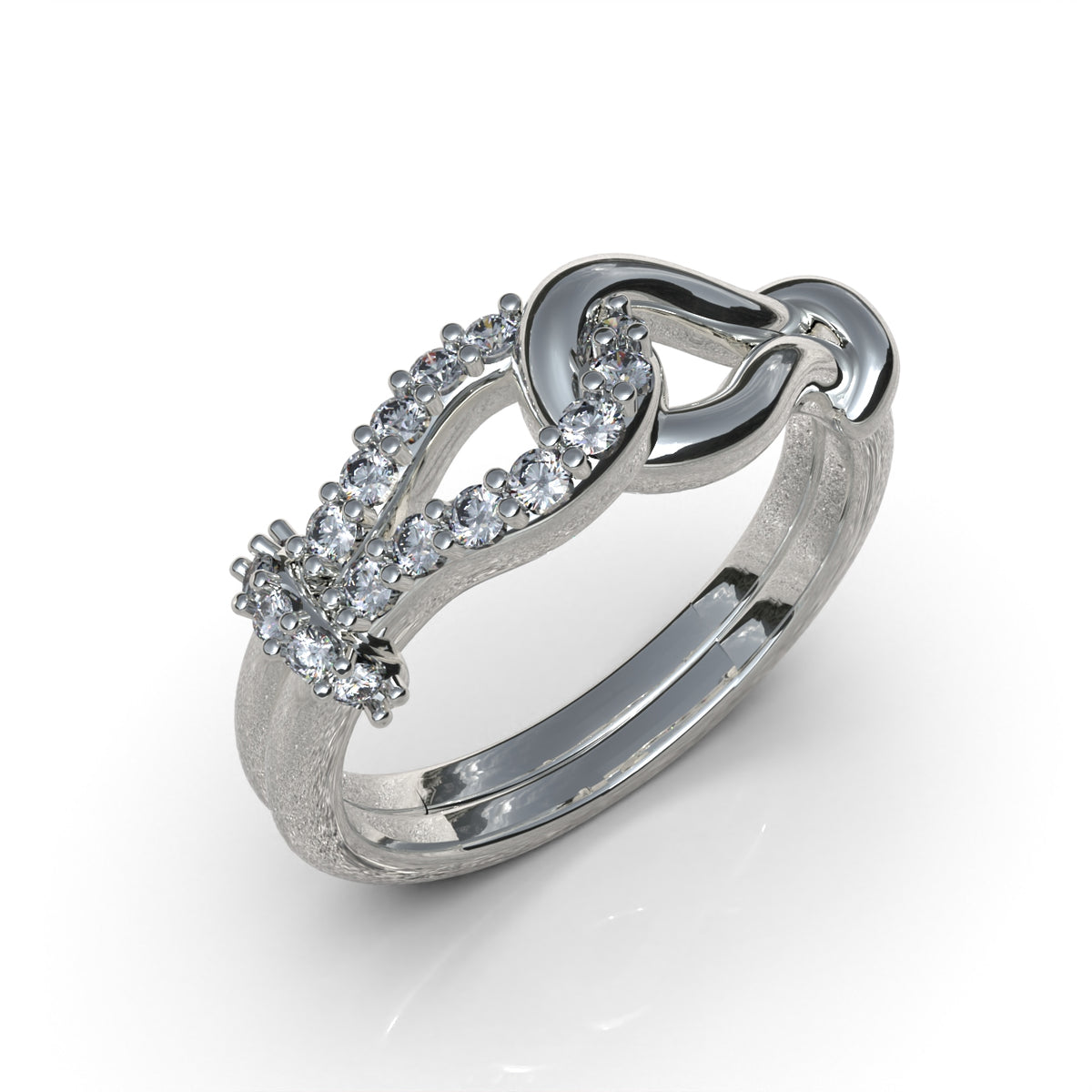 Anillo infinitamente - Plata 950